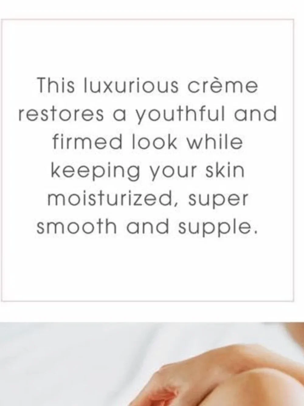 Firming Body Creme with Luxe Lift Firming Complex - Rose